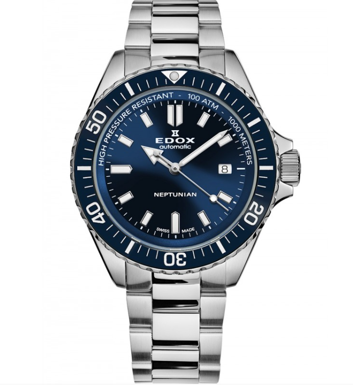 Edox SkyDiver Neptunian Automatic 44 mm